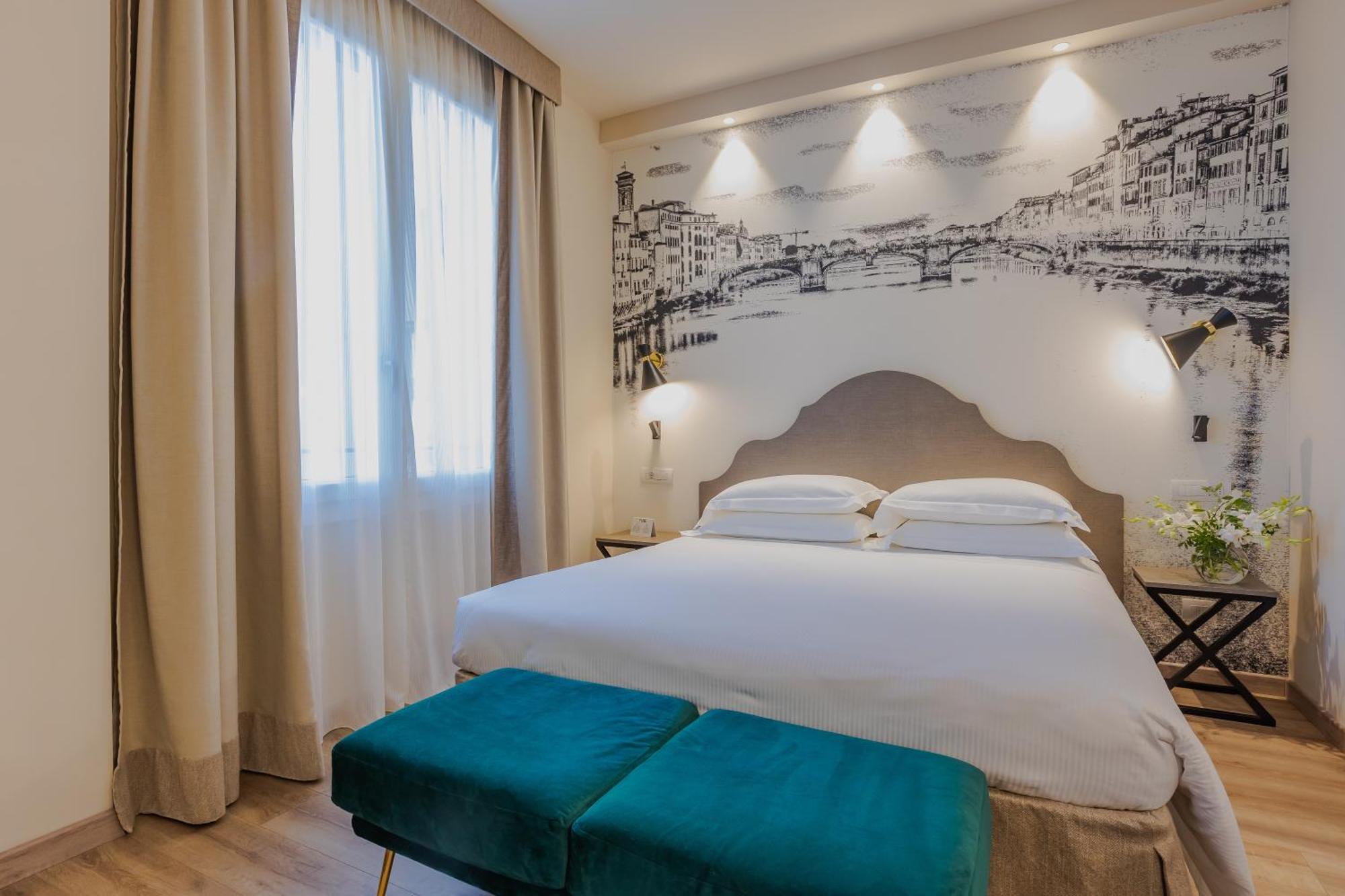 Fh55 Grand Hotel Mediterraneo Флоренция Екстериор снимка