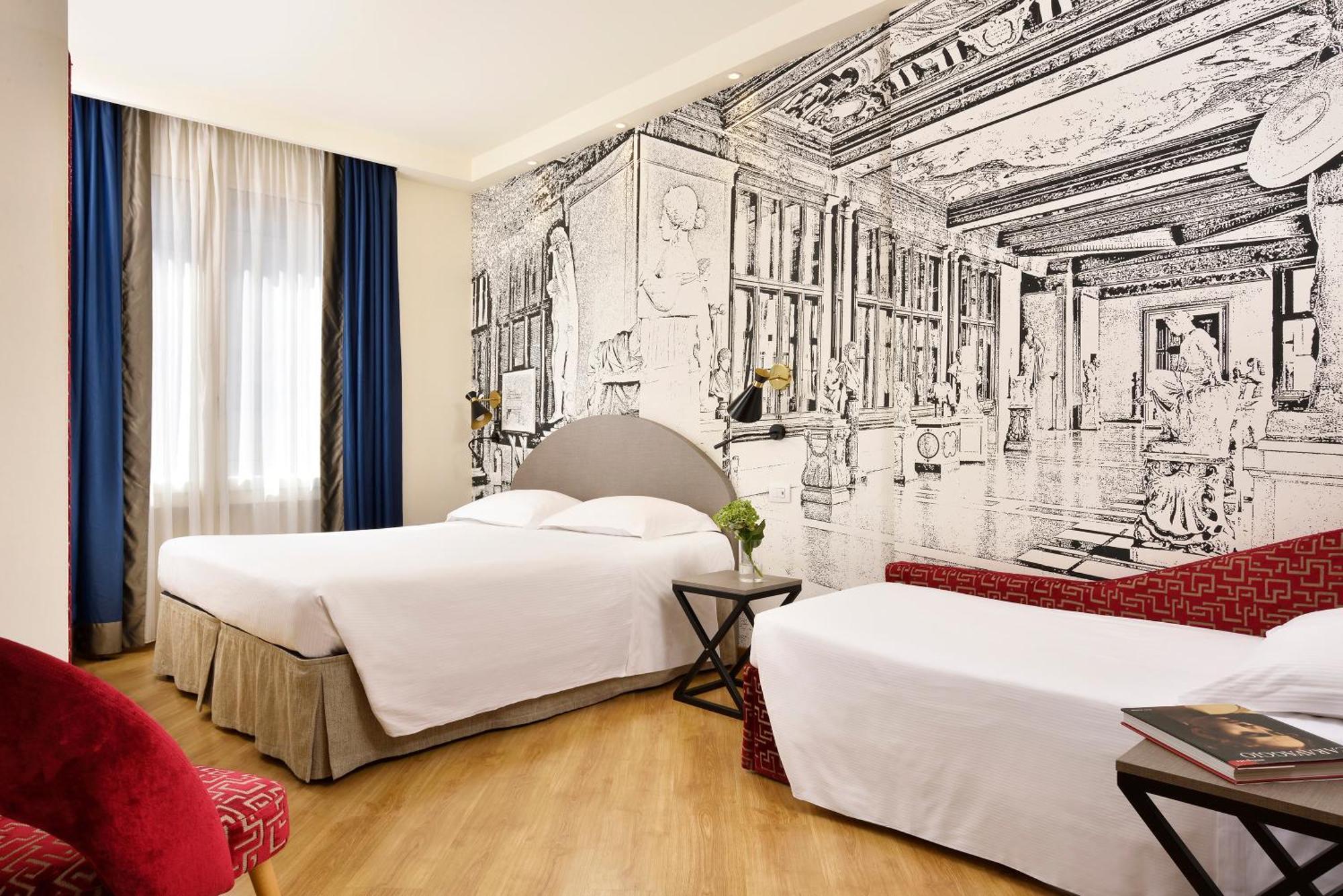 Fh55 Grand Hotel Mediterraneo Флоренция Екстериор снимка